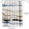 Americanflat 71" x 74" Shower Curtain, Synthesis Ii by PI Creative Art